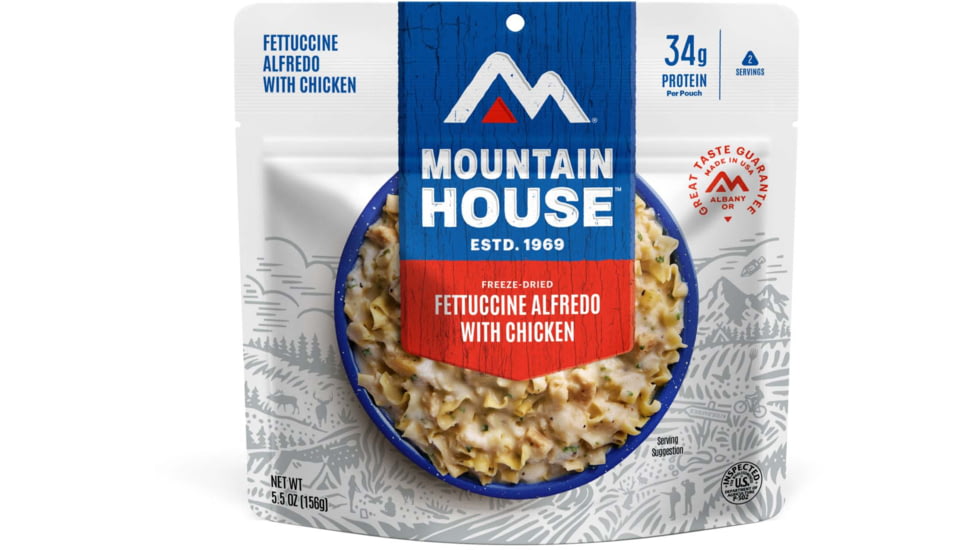 Mountain House Fettuccine Alfredo with Chicken Pouch