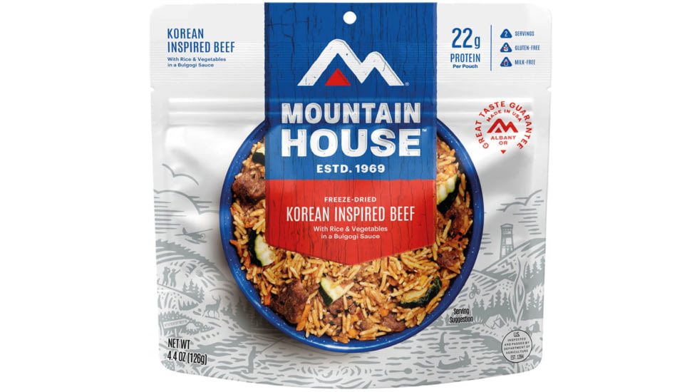 Mountain House Korean Inspired Beef in Bulgogi Sauce
