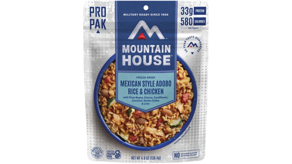 Mountain House Mexican Adobo Rice and Chicken Pouch