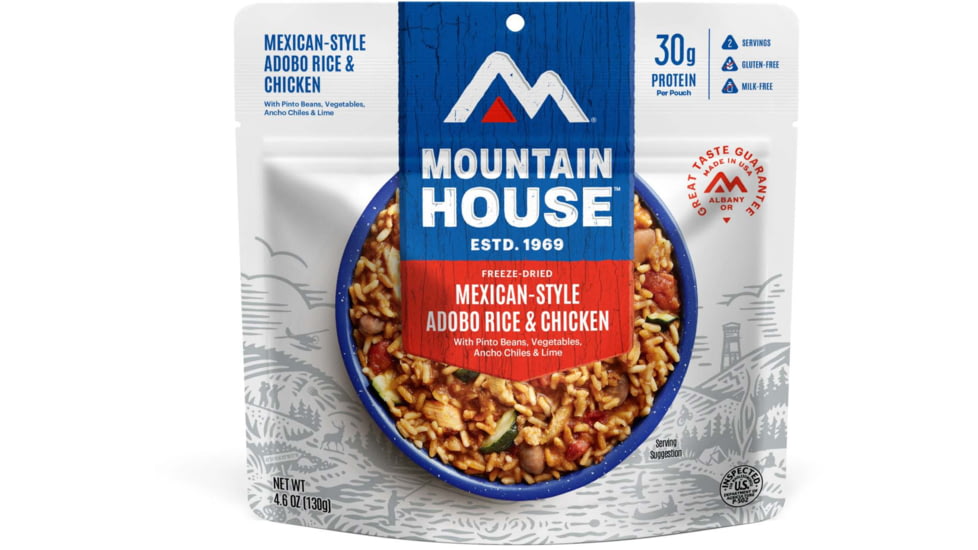 Mountain House Mexican Style Adobo Rice and Chicken Pouch
