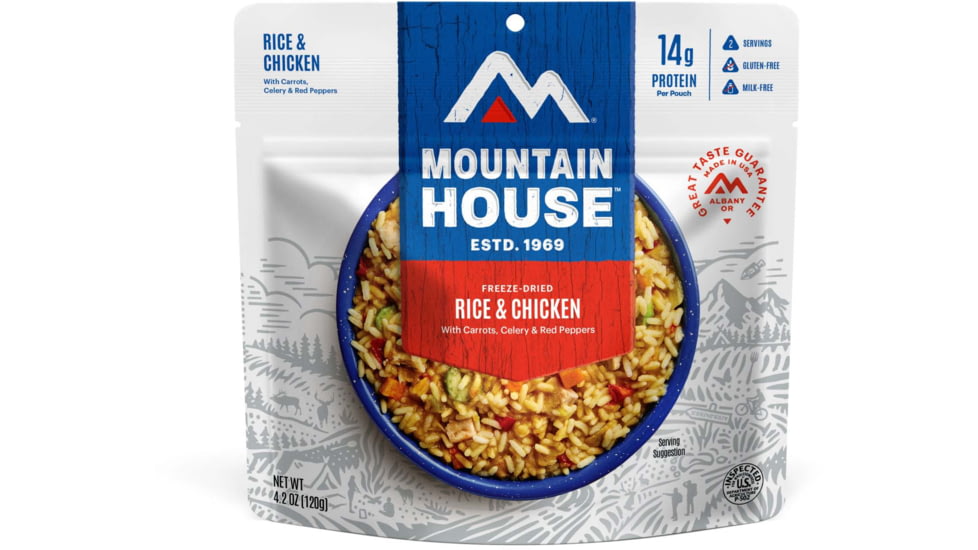 Mountain House Rice and Chicken Pouch