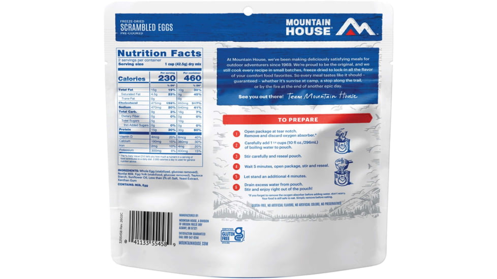 Mountain House Scrambled Egg Pouch