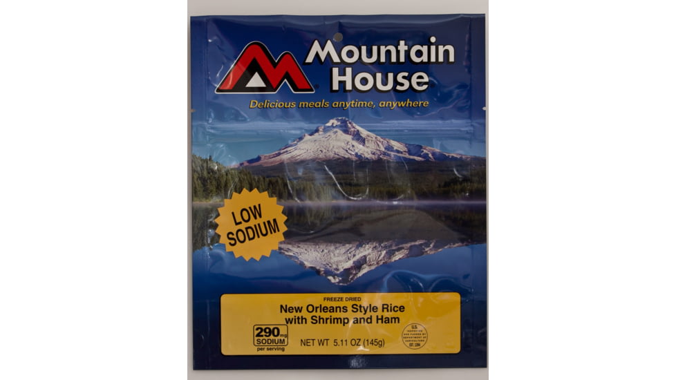 Mountain House New Orleans Rice with Shrimp &amp; Ham - 2 Servings