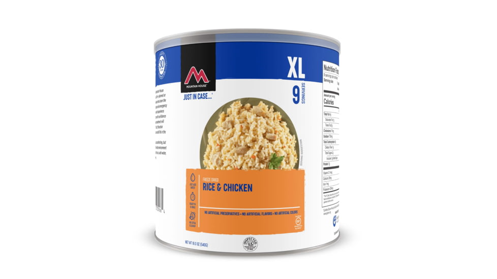 Mountain House Rice &amp; Chicken, 10 Servings, 30166