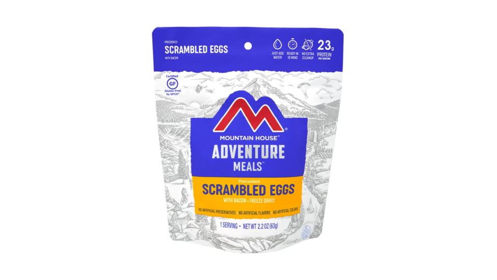 Mountain House Scrambled Eggs with Bacon Clean Label, 55457