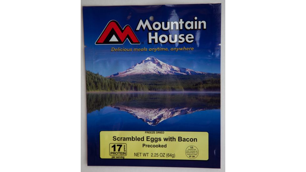 Mountain House Scrambled Eggs w/ Bacon - Single Serving