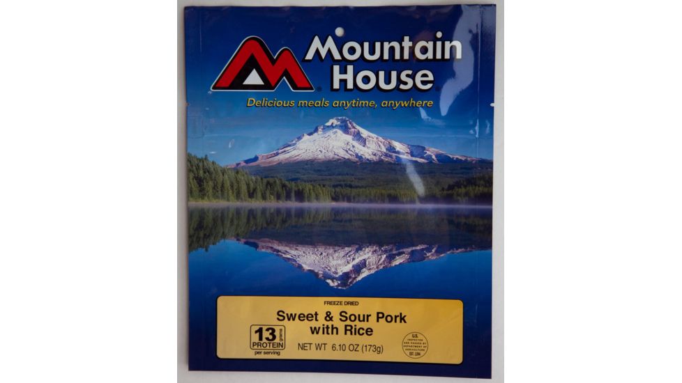 Mountain House Sweet &amp; Sour Pork w/ Rice - 2 Servings