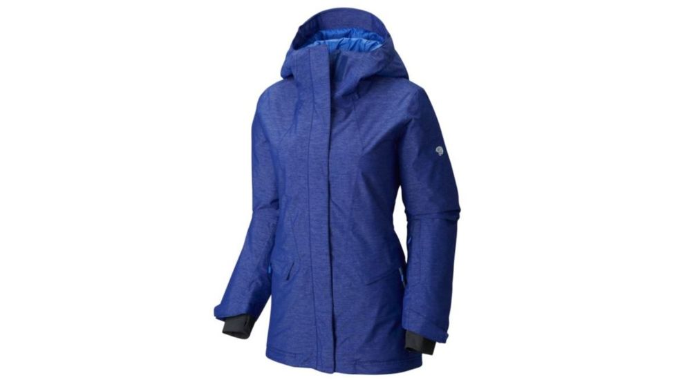 Mountain Hardwear Back For More Jacket - Womens-Heather Black-Medium mth1250-Heather Black-Medium