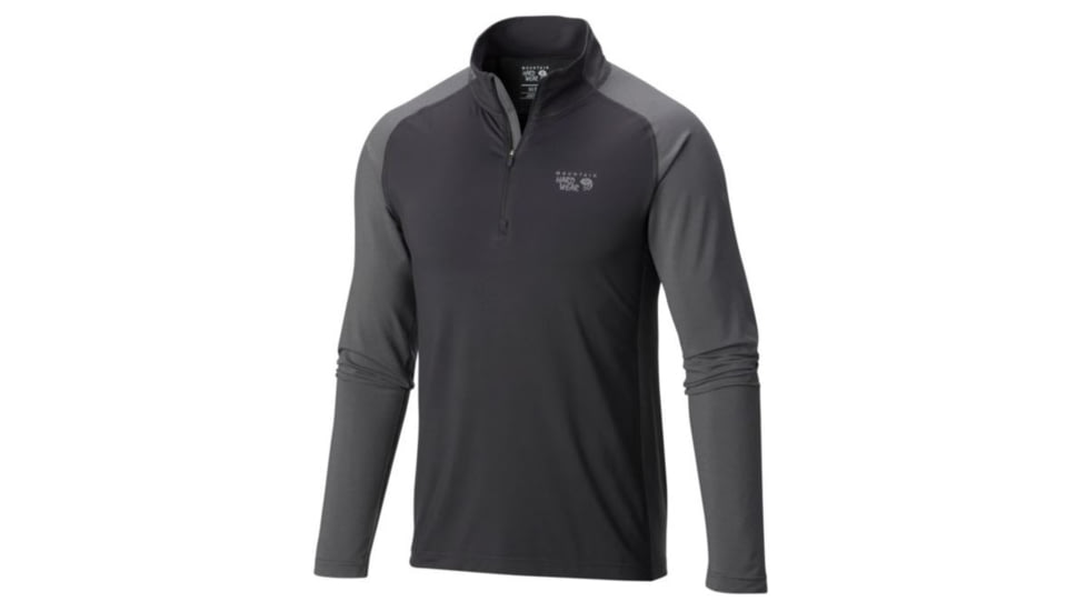 Mountain Hardwear Butterman Half-Zip - Mens-Shark-Small mth1266-Shark-Small