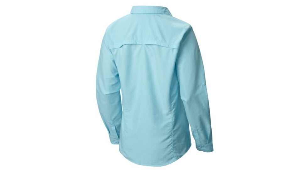 Mountain Hardwear Canyon Long Sleeve Shirt - Womens-Coastal Blue-Small mth0590-Coastal Blue-Small
