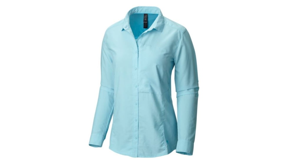Mountain Hardwear Canyon Long Sleeve Shirt - Women's-Coastal Blue-16