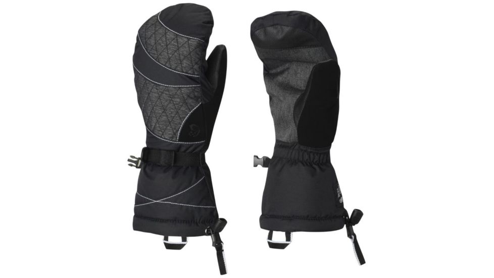 Mountain Hardwear Returnia Mitt - Womens-Heather Black-Small 238406
