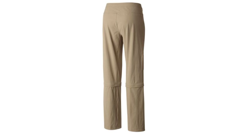 Mountain Hardwear Yuma II Convertible Pant - Womens-Khaki-Regular Inseam-8 mth1227-Khaki-Regular Inseam-8