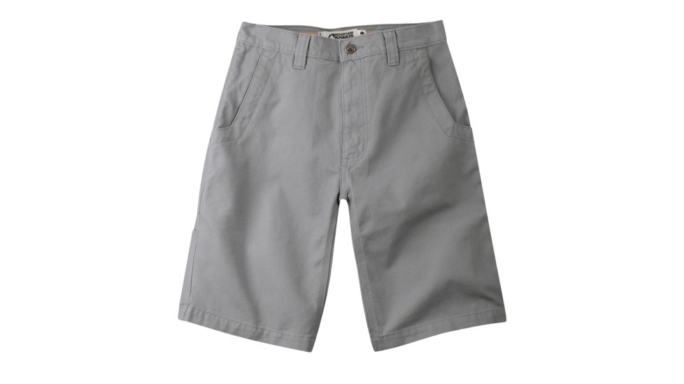 Mountain Khakis Alpine Utility Short Relaxed Fit - Mens, Gunmetal, 36W 11In 7435773611