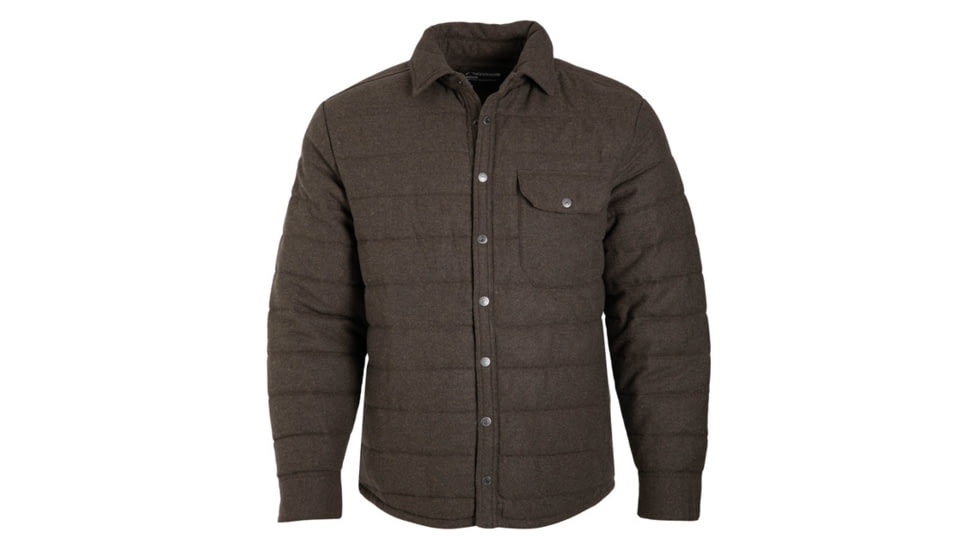 Mountain Khakis Archer Herringbone Shirtjac Classic Fit - Mens, Cedar, XL, I21201CEDARXL