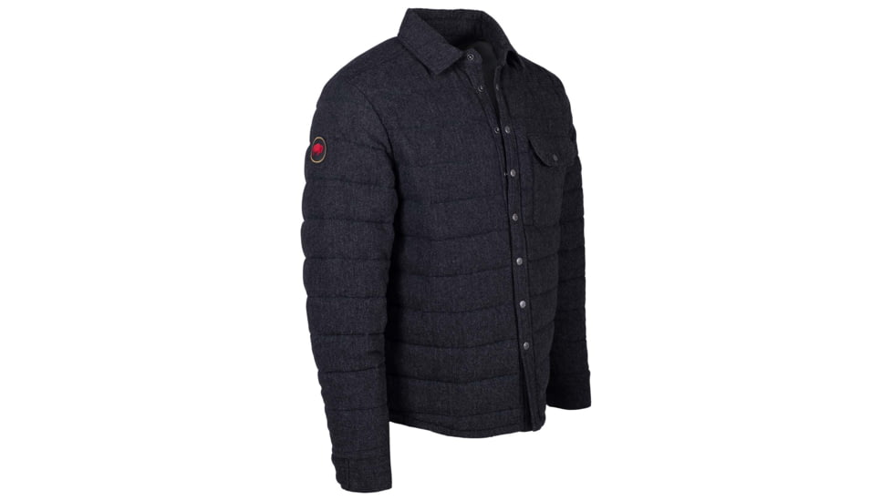 Mountain Khakis Archer Herringbone Shirtjac Classic Fit - Mens, Jackson Grey, M, I21021JACKSON GREYM