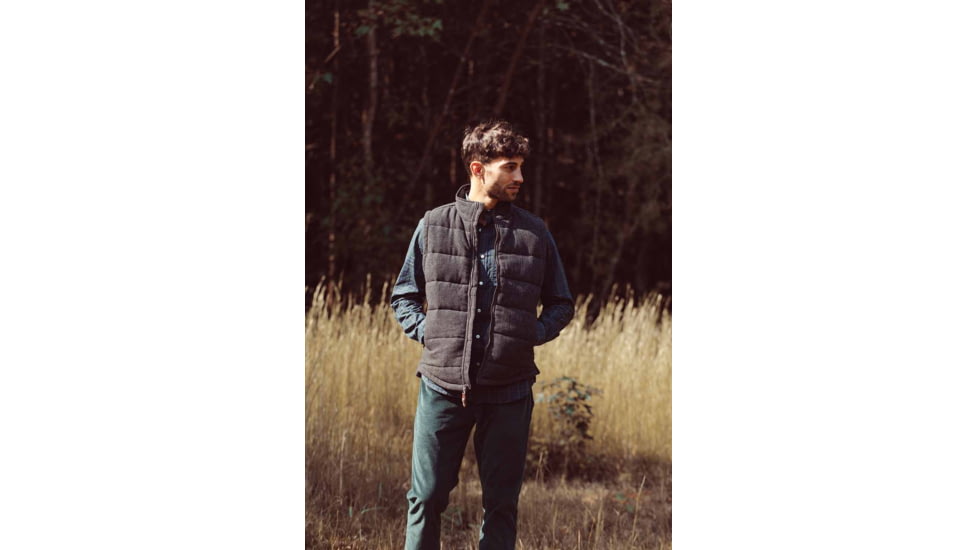 Mountain Khakis Archer Herringbone Vest Classic Fit - Mens, Jackson Grey, M, I22021JACKSON GREYM