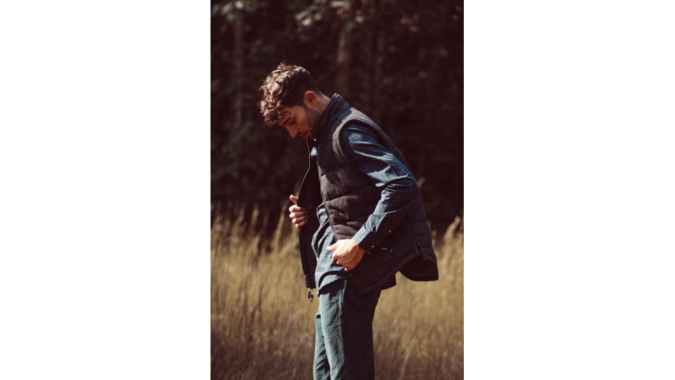 Mountain Khakis Archer Herringbone Vest Classic Fit - Mens, Jackson Grey, M, I22021JACKSON GREYM