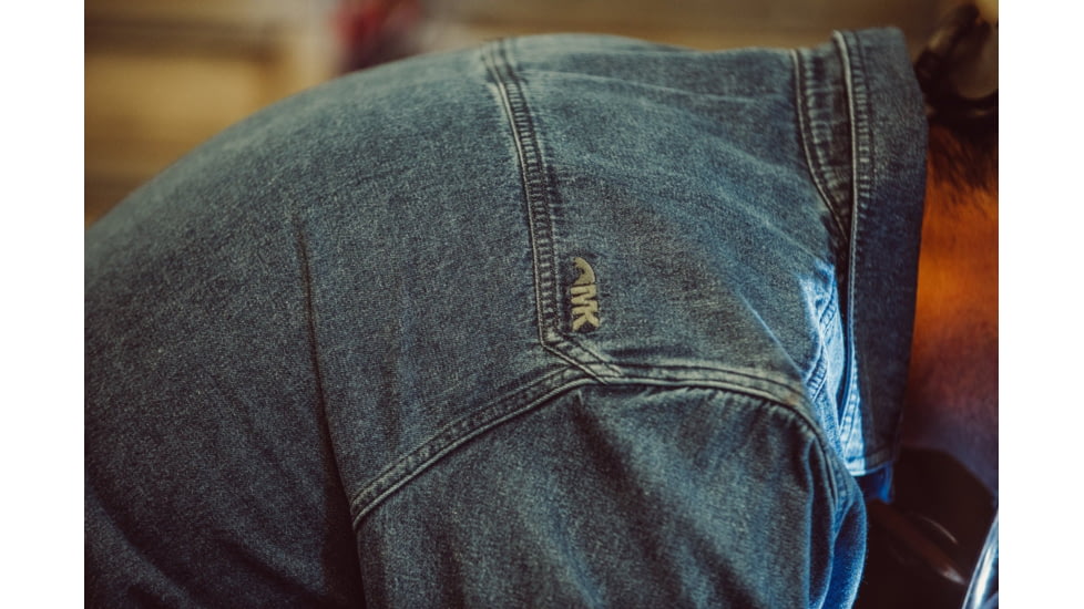 Mountain Khakis Austin Denim Shirt Relaxed Fit - Mens, Medium Wash, L, M12403MEDIUM WASHL