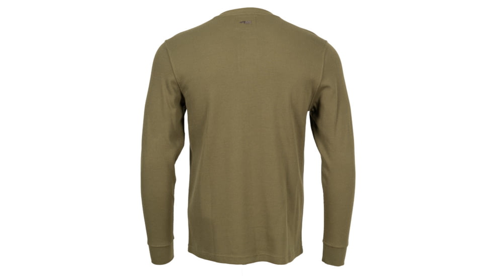 Mountain Khakis Axe Thermal Henley Classic Fit - Mens, Forest Moss, S, O46301FOREST MOSSS