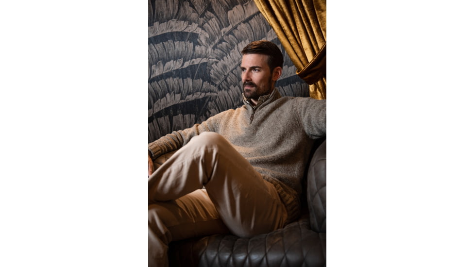 Mountain Khakis Cumberland Sweater Classic Fit - Mens, Crater Navy, L, I29401CRATER NAVYL