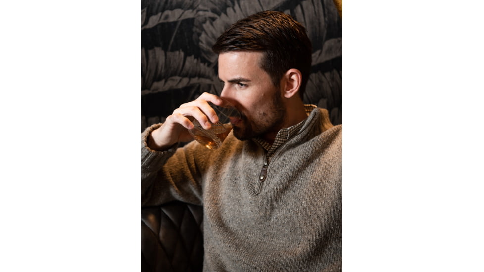 Mountain Khakis Cumberland Sweater Classic Fit - Mens, Crater Navy, L, I29401CRATER NAVYL