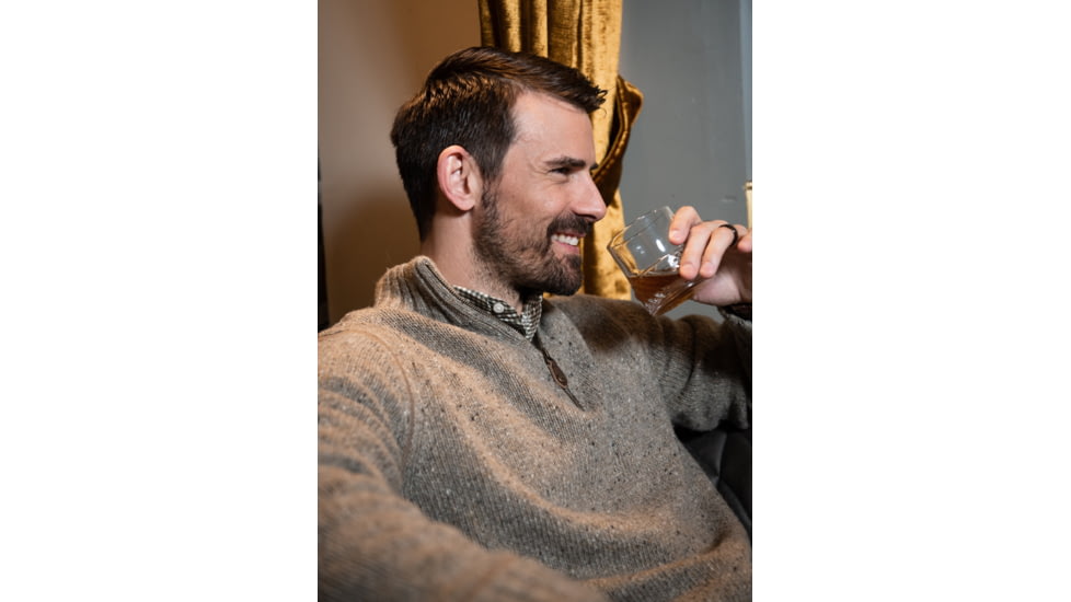 Mountain Khakis Cumberland Sweater Classic Fit - Mens, Crater Navy, L, I29401CRATER NAVYL