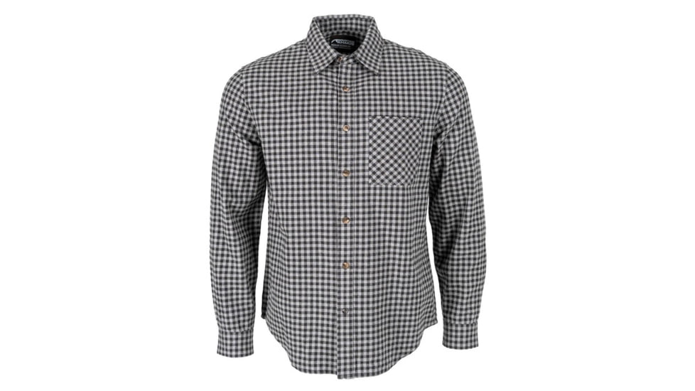 Mountain Khakis Downtown Flannel Shirt Classic Fit - Mens, Jackson Grey, S, N52021JACKSON GREYS