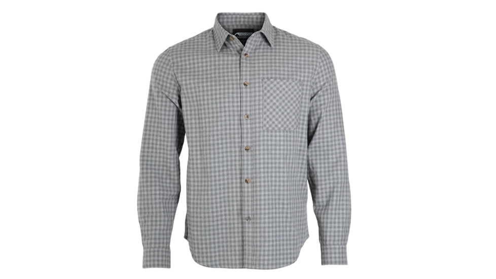 Mountain Khakis Downtown Flannel Shirt Classic Fit - Mens, Sage, XL, N52C26SAGEXL