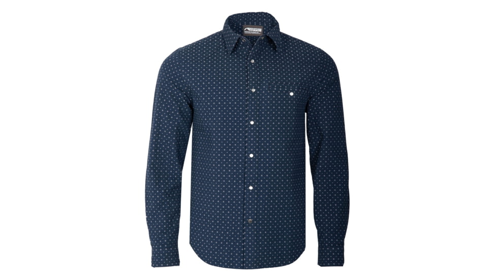 Mountain Khakis Easton Dobby Shirt Classic Fit - Mens, Crater Navy, M, N70401CRATER NAVYM