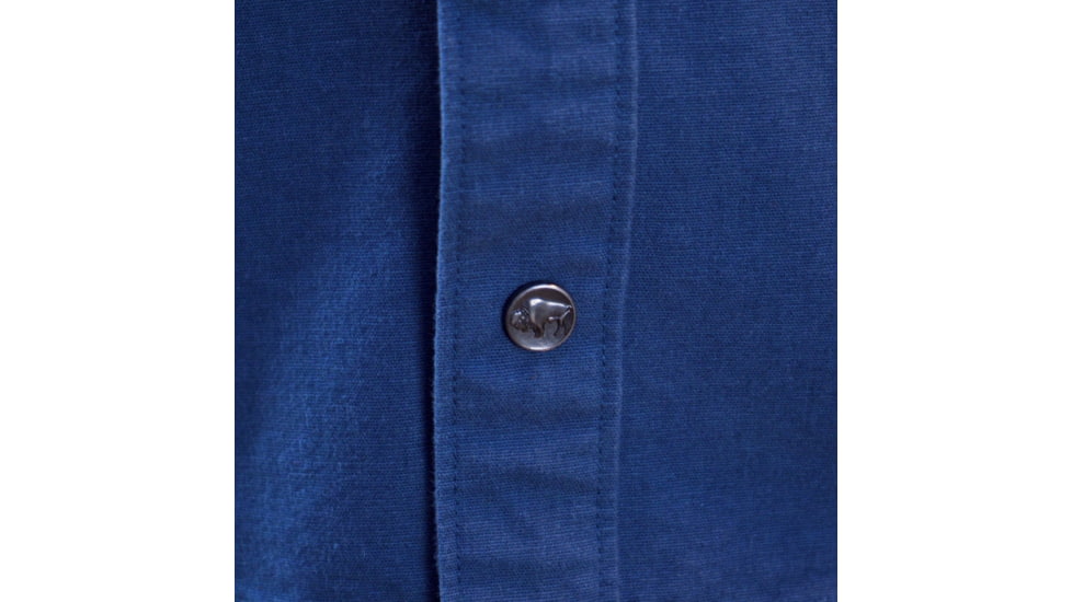 Mountain Khakis Hamilton Chamois Shirt Relaxed Fit - Mens, Faded Indigo, XL, K99409FADED INDIGOXL