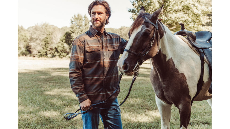 Mountain Khakis Logan Shirt Relaxed Fit - Mens, Crater Navy, XXL, N55401CRATER NAVYXXL