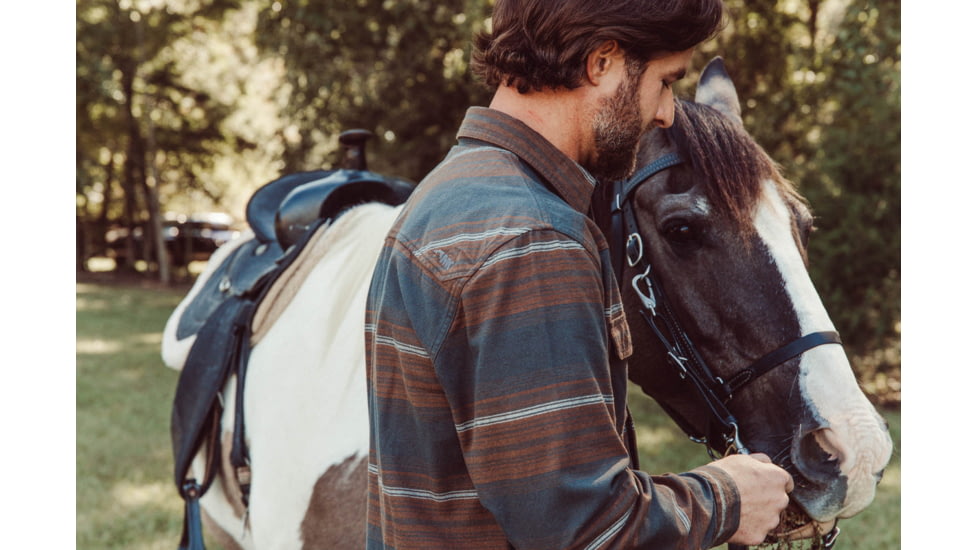 Mountain Khakis Logan Shirt Relaxed Fit - Mens, Jackson Grey, XL, N55021JACKSON GREYXL