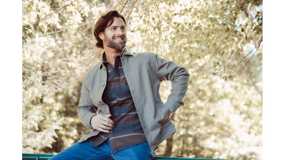 Mountain Khakis Logan Shirt Relaxed Fit - Mens, Jackson Grey, XL, N55021JACKSON GREYXL