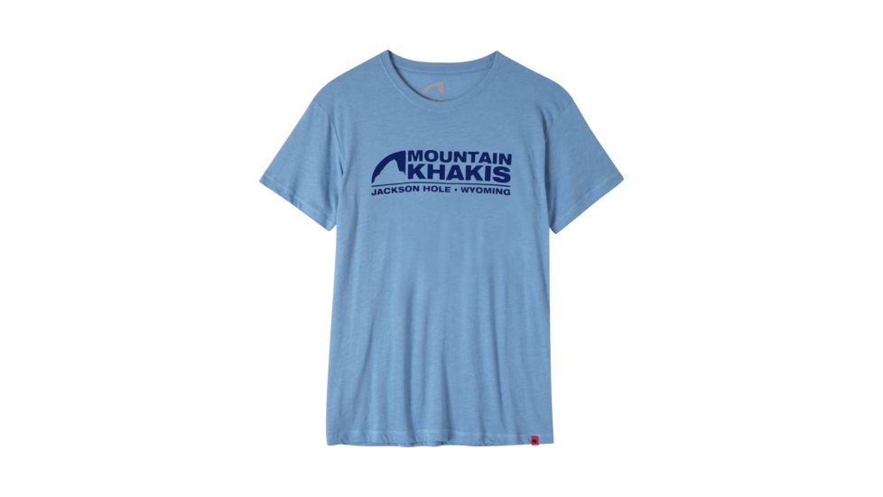 Mountain Khakis Logo T-Shirt - Mens, Heron Heather, Small 6847346000