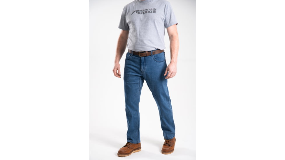 Mountain Khakis Miter Denim Jean Modern Fit - Mens, Dark Wash, 36x34, O33402DARK WASH3634
