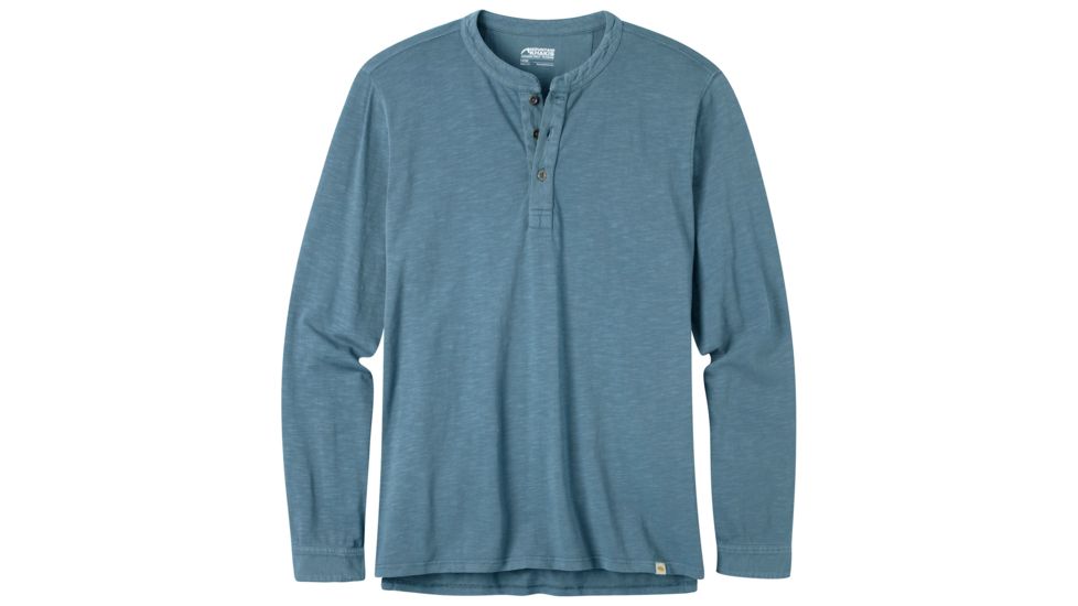 Mountain Khakis Mixter Henley Shirt - Men's-Steel Blue-Small