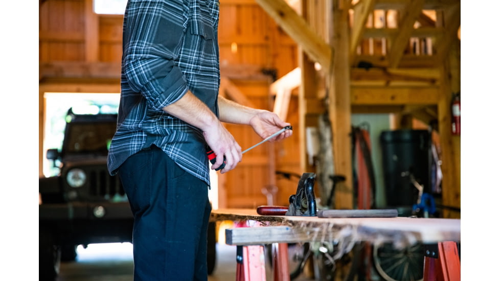 Mountain Khakis Noda Flannel Shirt Classic Fit - Mens, Parchment, M, N41102PARCHMENTM