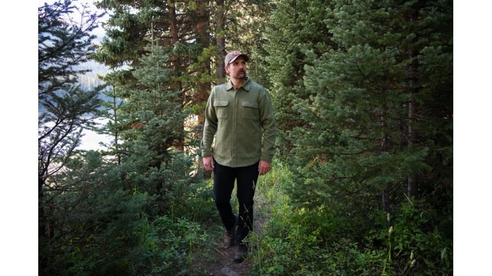 Mountain Khakis Norris Shirtjac Classic Fit - Mens, Black, S, K78001BLACKS