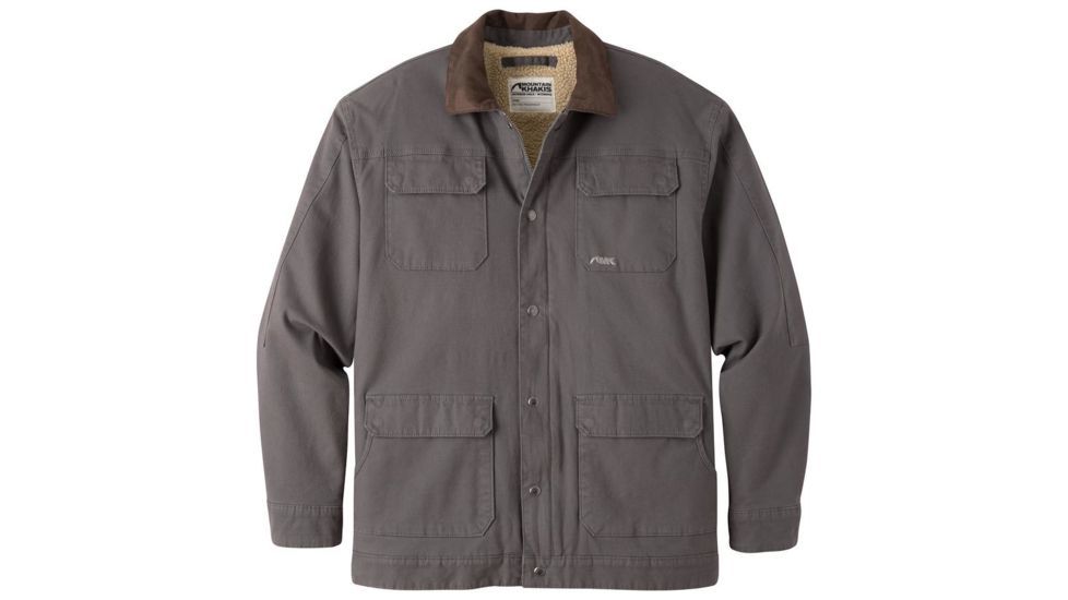 Mountain Khakis Ranch Shearling Hoody - Mens, Slate, Small, 3401786000