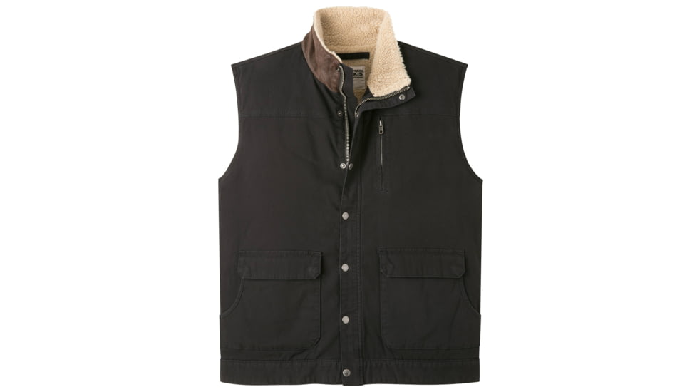 Mountain Khakis Ranch Shearling Vest - Men's-Black-X-Large