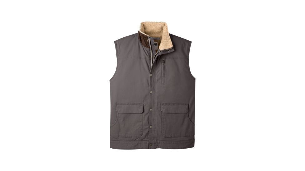 Mountain Khakis Ranch Shearling Vest - Mens, Slate, Large, 9381786200-178-Large