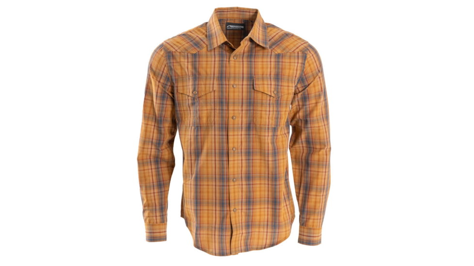 Mountain Khakis Rodeo Long Sleeve Woven Shirt Classic Fit - Mens, Arrowwood, XXL, O77704ARROWWOODXXL