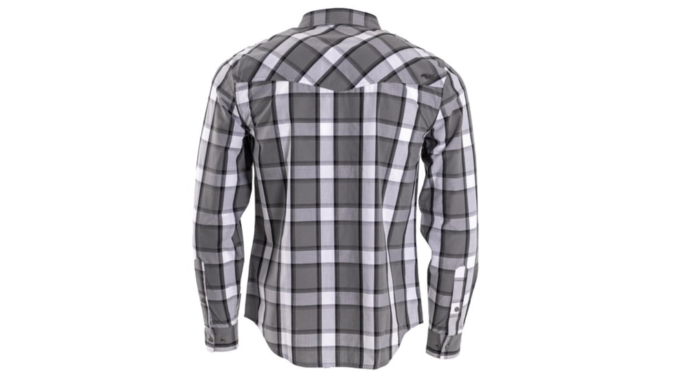 Mountain Khakis Rodeo Long Sleeve Woven Shirt Classic Fit - Mens, Gunmetal, M, O77022GUNMETALM
