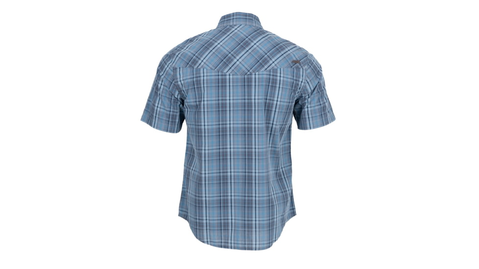 Mountain Khakis Rodeo Short Sleeve Woven Shirt Classic Fit - Mens, Blue Ridge, L, O76405BLUE RIDGEL