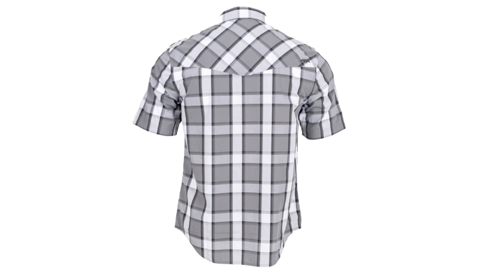 Mountain Khakis Rodeo Short Sleeve Woven Shirt Classic Fit - Mens, Gunmetal, L, O76022GUNMETALL