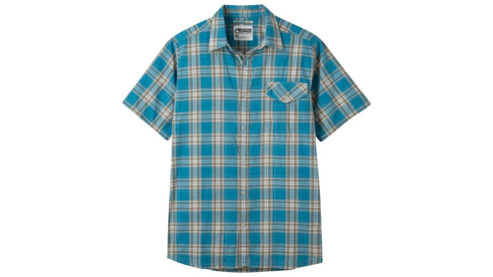 Shoreline Short Sleeve Shirt - Mens-Tide Water-Small