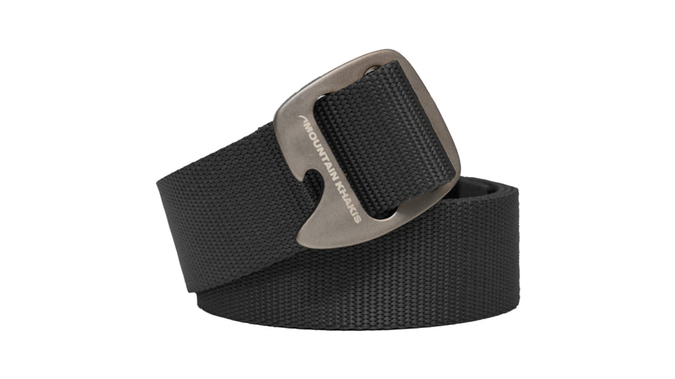 Mountain Khakis Solid Webbing Belt - Mens, Black, OS, J56001BLACKOS