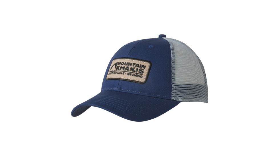 Mountain Khakis Soul Patch Trucker Cap, Indigo, One Size 6681386500