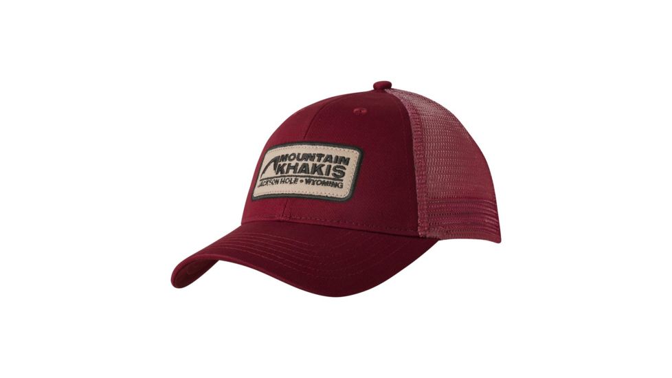 Mountain Khakis Soul Patch Trucker Cap - Unisex, Raisin, One Size, 6688006500